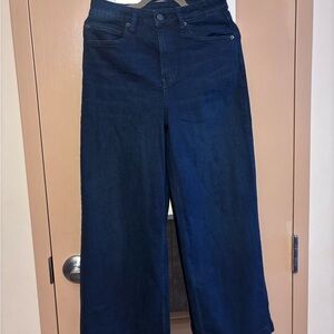 Kenneth Cole Women's Slouchy High-Rise Wide-Leg Jeans, matching top available